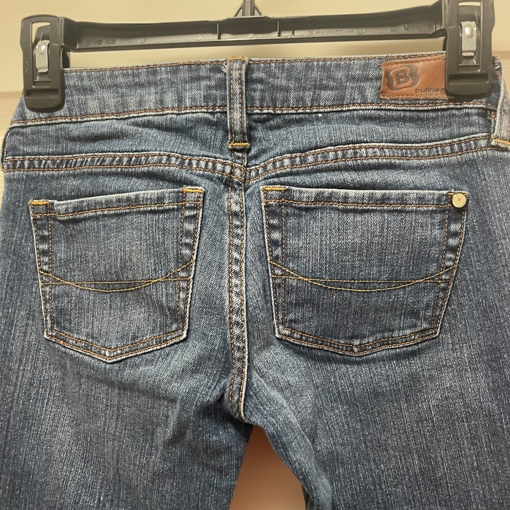 Bullhead Vintage Low Rise Women's Blue Jeans - Picture 4 of 14